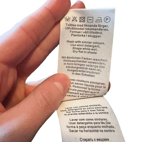 Knitwear by‎ jackpot black wool & mohair blend sweater - Picture 4 of 9